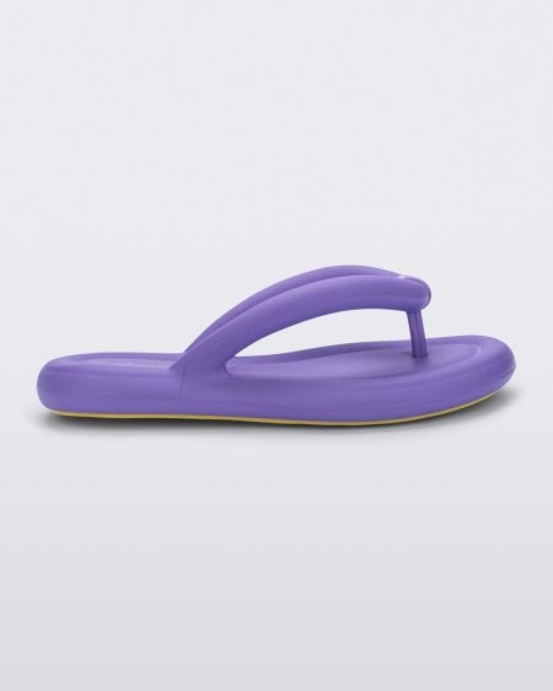 Melissa Free Flip Flop Flip Flops Kadın Yellow/Lilac Türkiye | 49135EYHJ