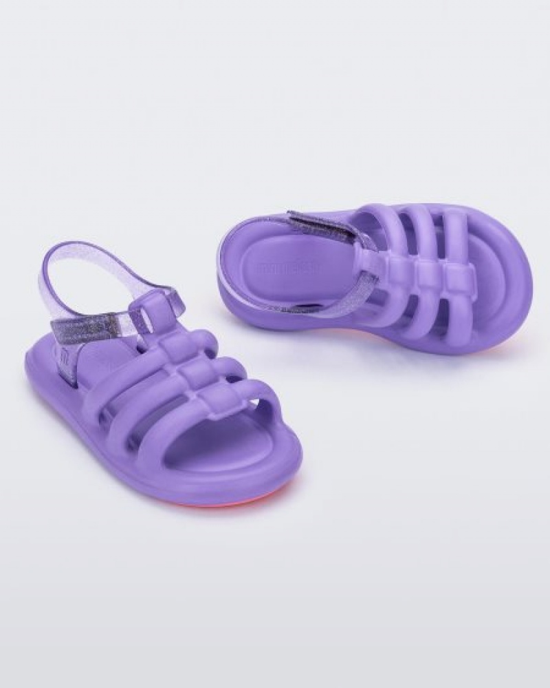 Mini Melissa Freesherman Sandalet Bebek Lilac Türkiye | 47385JGQZ