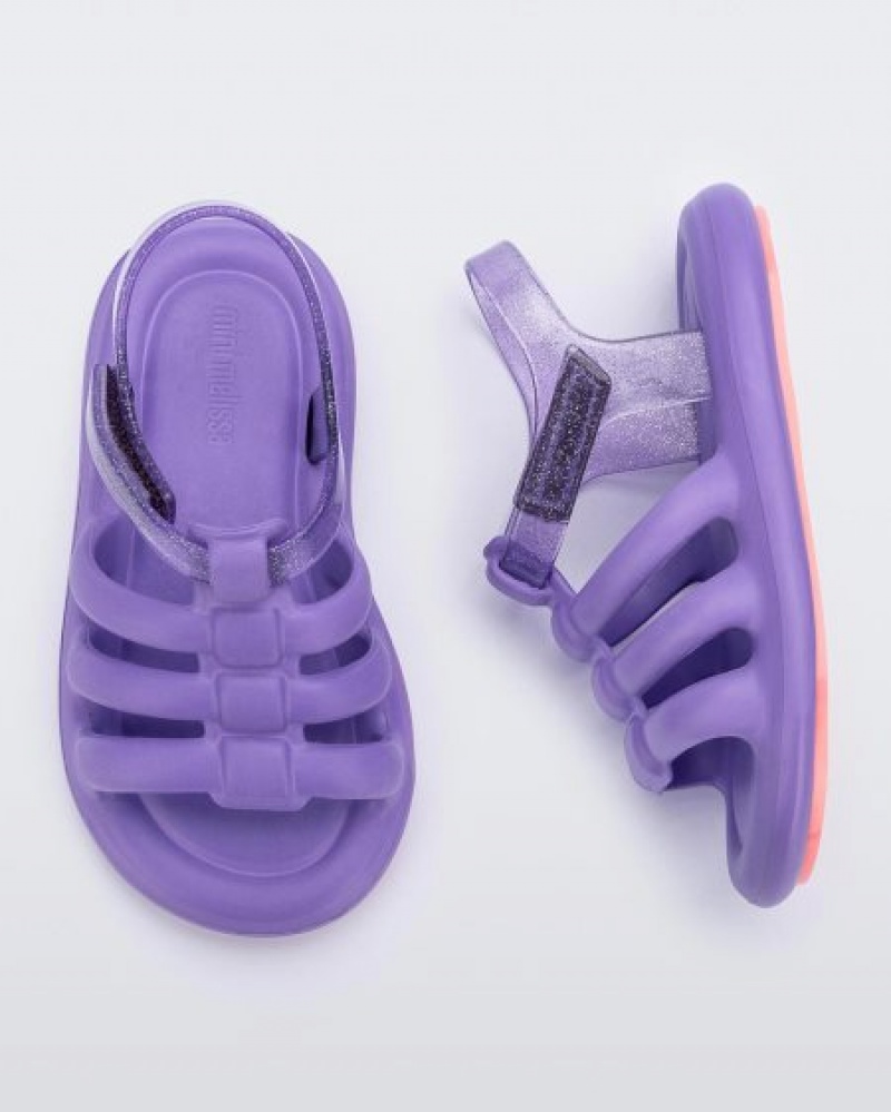 Mini Melissa Freesherman Sandalet Bebek Lilac Türkiye | 47385JGQZ