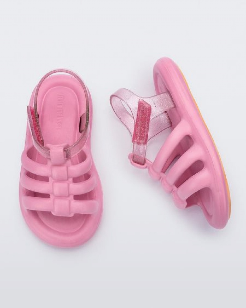 Mini Melissa Freesherman Sandalet Bebek Pembe Türkiye | 23957WRSE