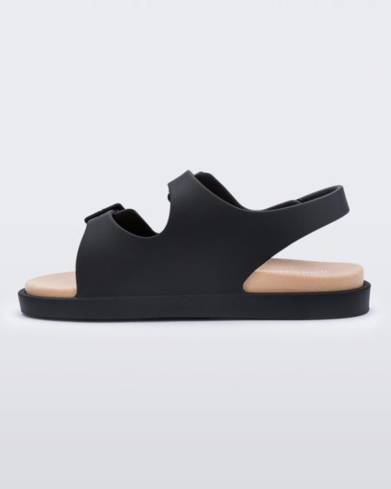 Mini Melissa Geniş Sandal Sandalet Bebek Black/Beige Türkiye | 52743WJNC