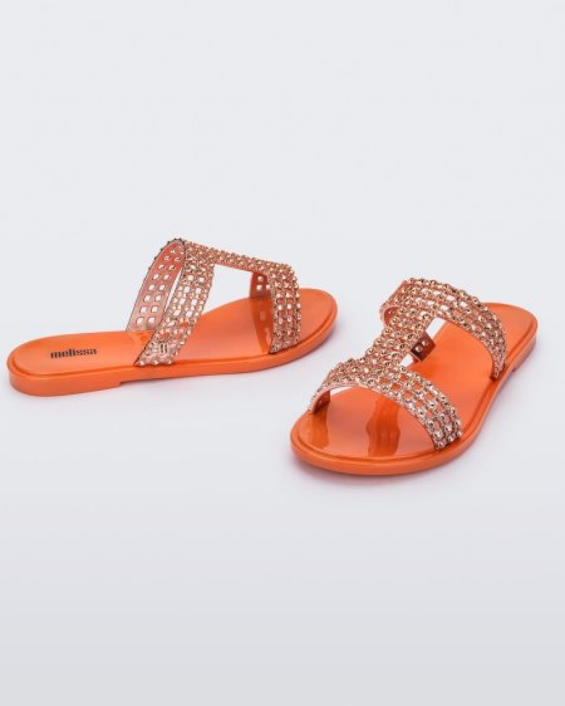 Melissa Glowing Sandalet Kadın Orange/Copper Türkiye | 86452GNAU