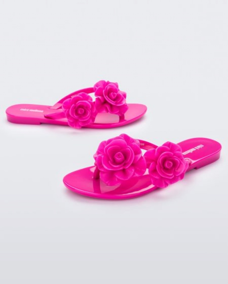 Mini Melissa Harmonic Garden Flip Flops Çocuk Pembe Türkiye | 76431XZFH