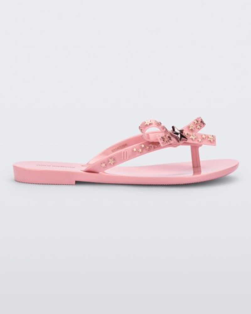 Mini Melissa Harmonic Stars Flip Flops Çocuk Pembe Türkiye | 38602PIGB