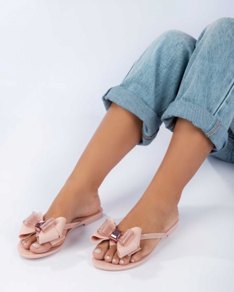 Melissa Harmonic Sweet Flip Flops Kadın Açık Pembe Türkiye | 71260MACJ