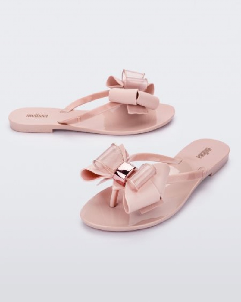 Melissa Harmonic Sweet Flip Flops Kadın Açık Pembe Türkiye | 71260MACJ