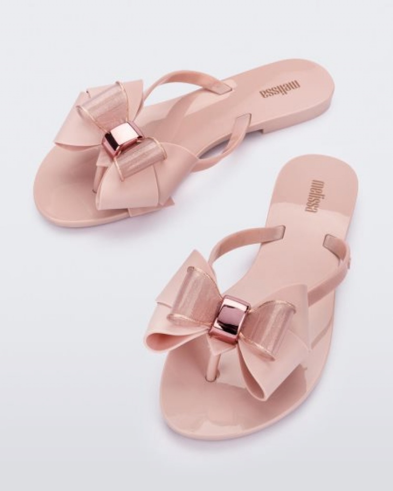 Melissa Harmonic Sweet Flip Flops Kadın Açık Pembe Türkiye | 71260MACJ