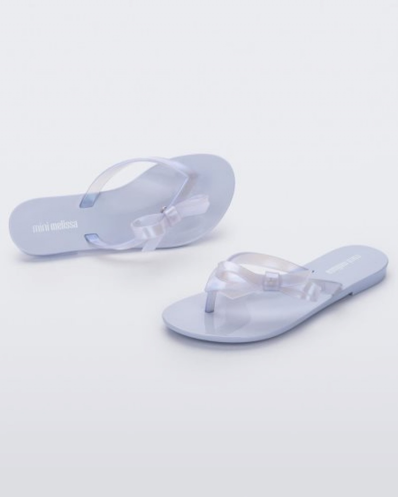 Mini Melissa Harmonic Sweet Flip Flops Çocuk Lilac/Blue Pearl Türkiye | 25684YIBQ