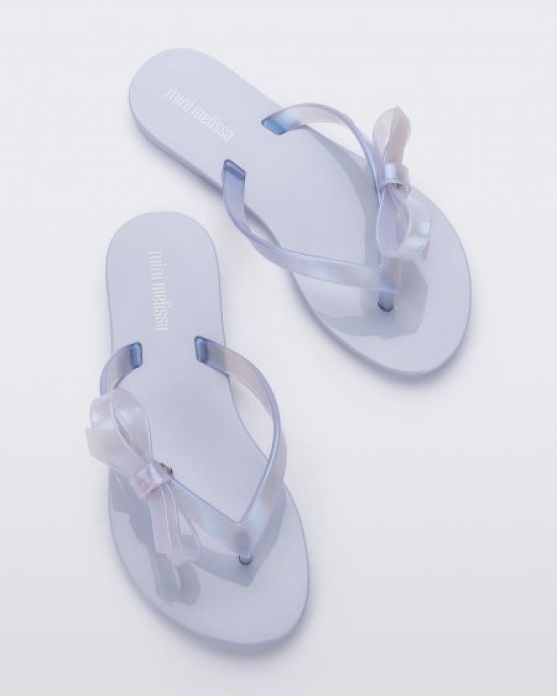 Mini Melissa Harmonic Sweet Flip Flops Çocuk Lilac/Blue Pearl Türkiye | 25684YIBQ