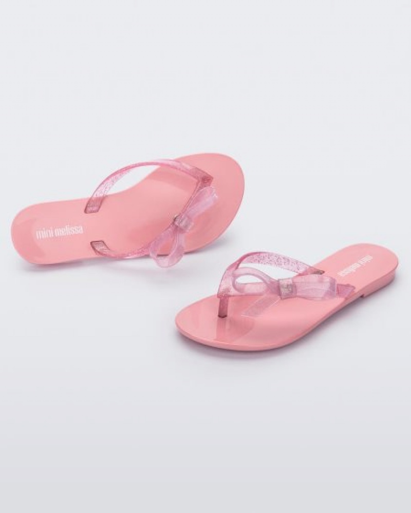 Mini Melissa Harmonic Sweet Flip Flops Çocuk Pembe Türkiye | 90135CHSK