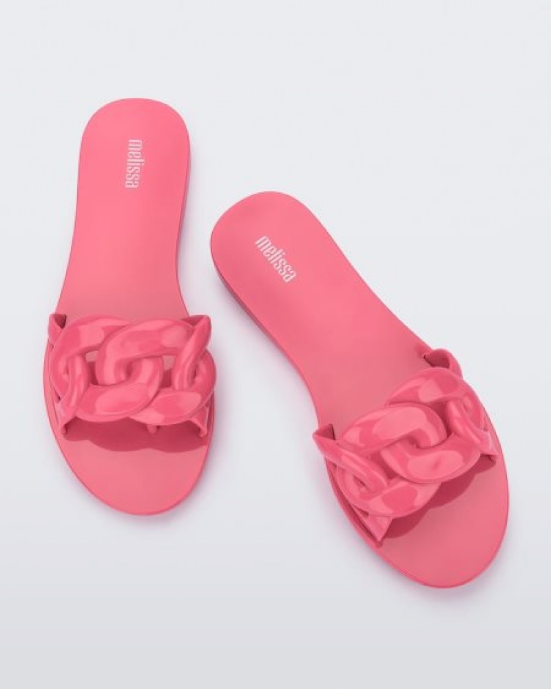 Melissa Jelly Chain Terlik Kadın Pembe Türkiye | 48519OEPB