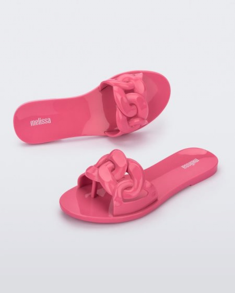 Melissa Jelly Chain Terlik Kadın Pembe Türkiye | 48519OEPB