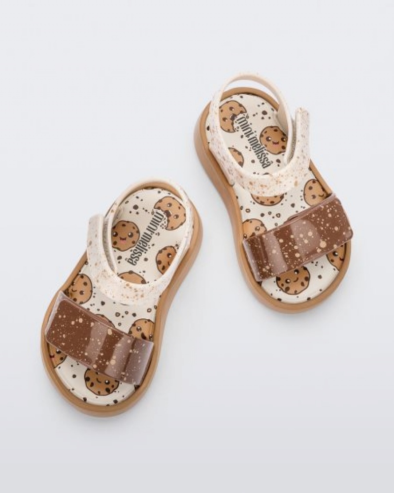 Mini Melissa Jump Candy Sandalet Bebek Beige/Brown Türkiye | 91387HUIO