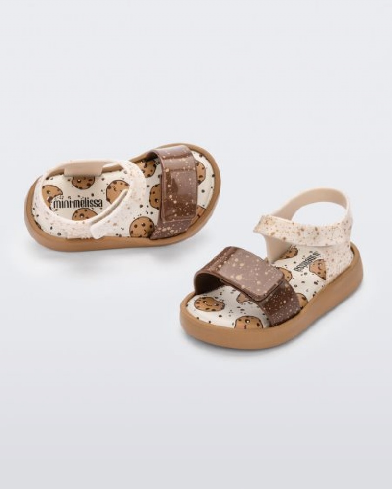 Mini Melissa Jump Candy Sandalet Bebek Beige/Brown Türkiye | 91387HUIO