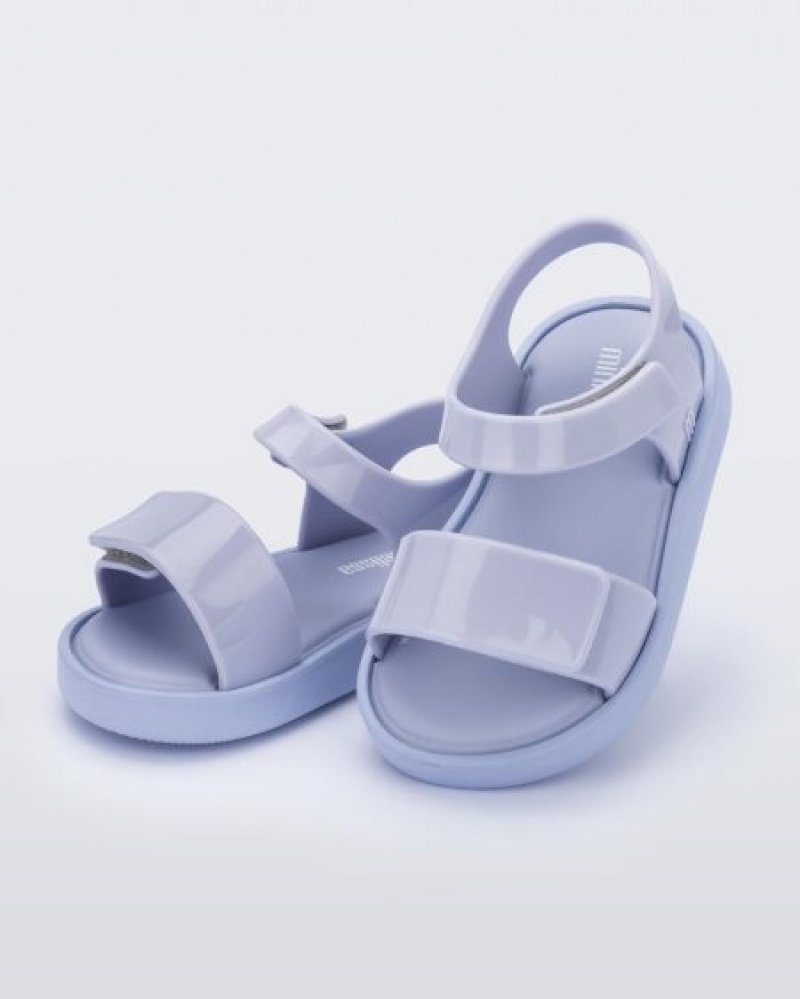 Mini Melissa Jump Sandalet Bebek Mor Türkiye | 60592HNIA