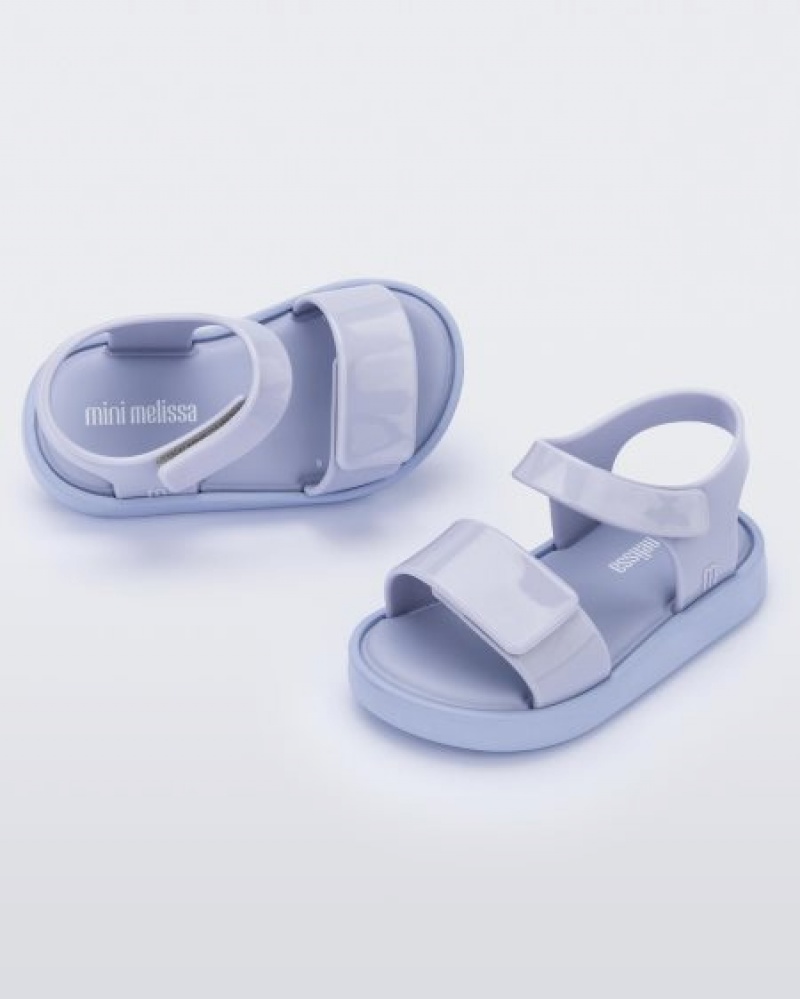 Mini Melissa Jump Sandalet Bebek Mor Türkiye | 60592HNIA