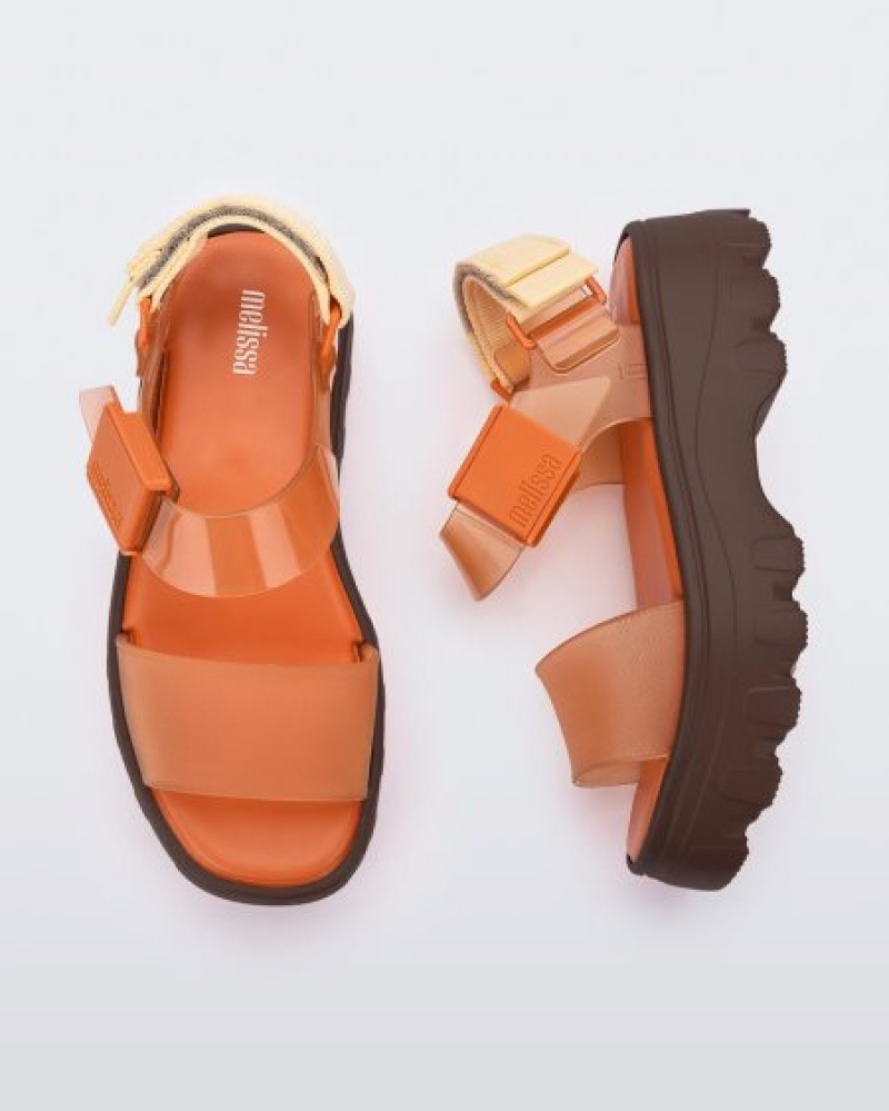 Melissa Kick Off Sandal Platforms Kadın Turuncu Türkiye | 25609WPTS