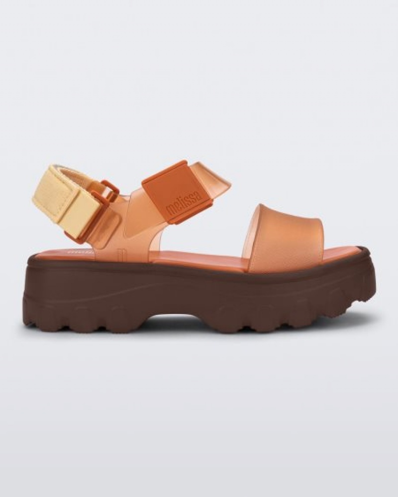 Melissa Kick Off Sandal Platforms Kadın Turuncu Türkiye | 25609WPTS