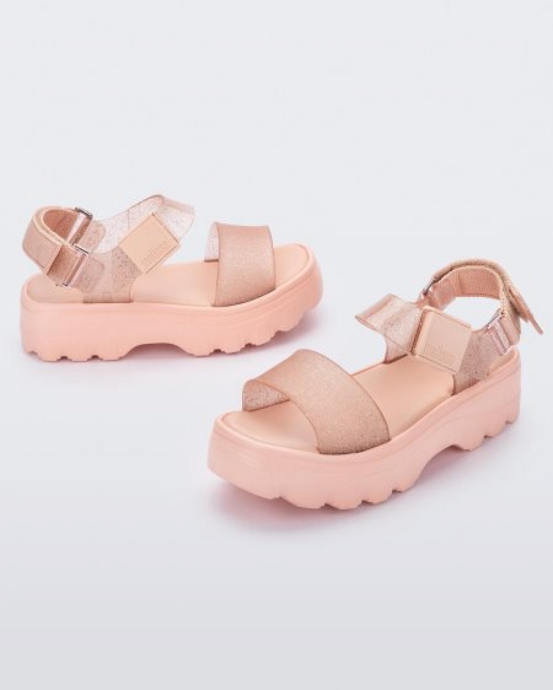 Melissa Kick Off Sandal Sandalet Kadın Bej Rengi Türkiye | 24319UQET