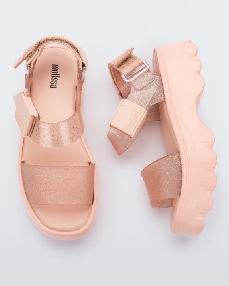 Melissa Kick Off Sandal Sandalet Kadın Bej Rengi Türkiye | 24319UQET