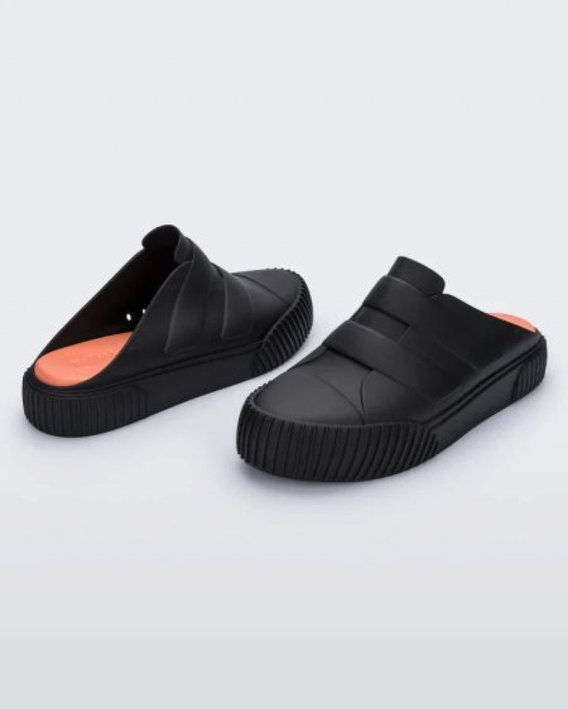 Melissa Lane Mule Ayakkabı Kadın Black/Orange Türkiye | 03946MVZA