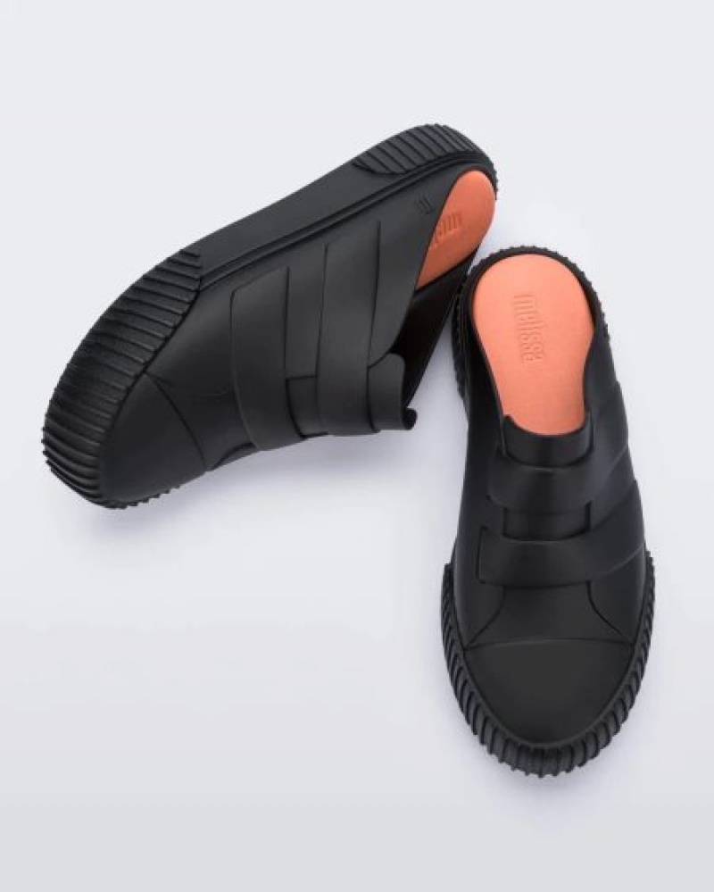 Melissa Lane Mule Ayakkabı Kadın Black/Orange Türkiye | 03946MVZA