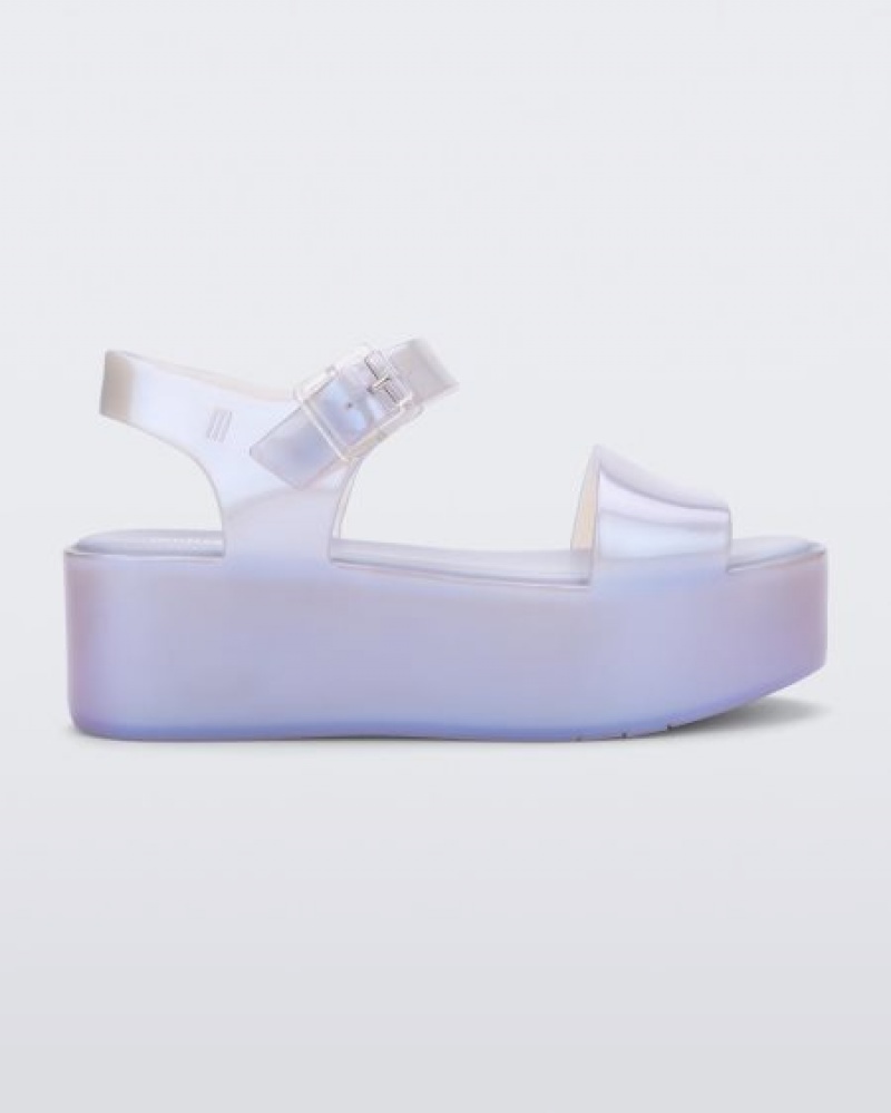 Melissa Mar Platform Sandalet Kadın Mavi Türkiye | 85321HCUT