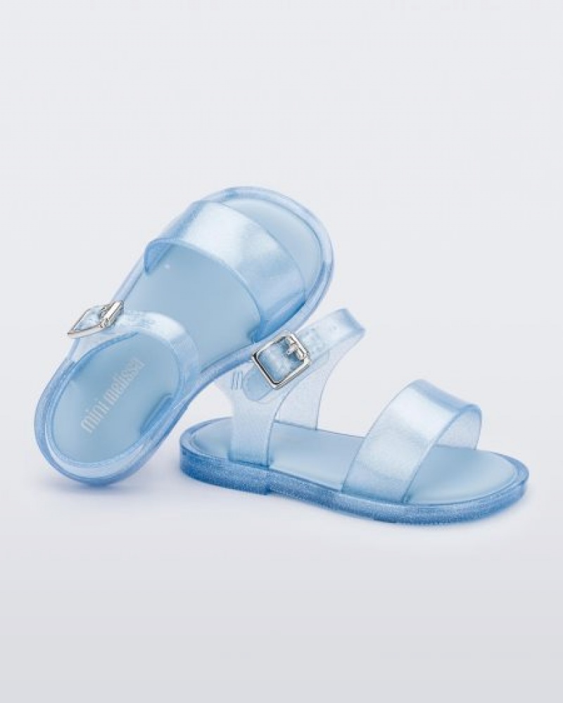 Mini Melissa Mar Sandal Sandalet Bebek Mavi Türkiye | 21475NYCL