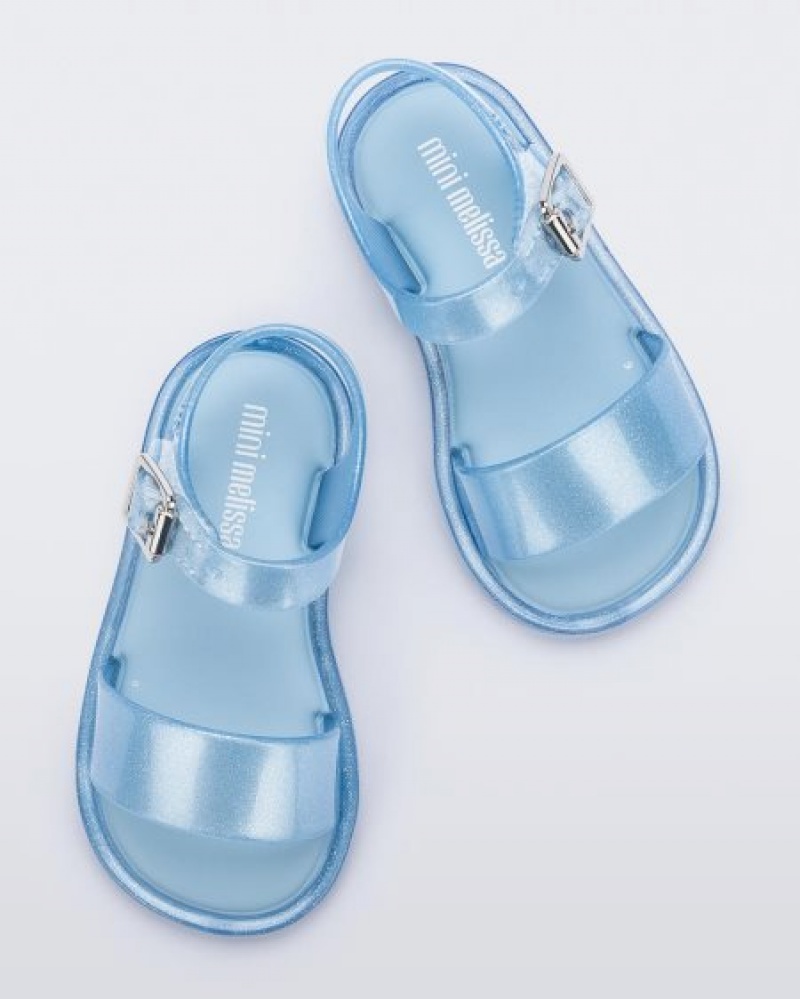 Mini Melissa Mar Sandal Sandalet Bebek Mavi Türkiye | 21475NYCL