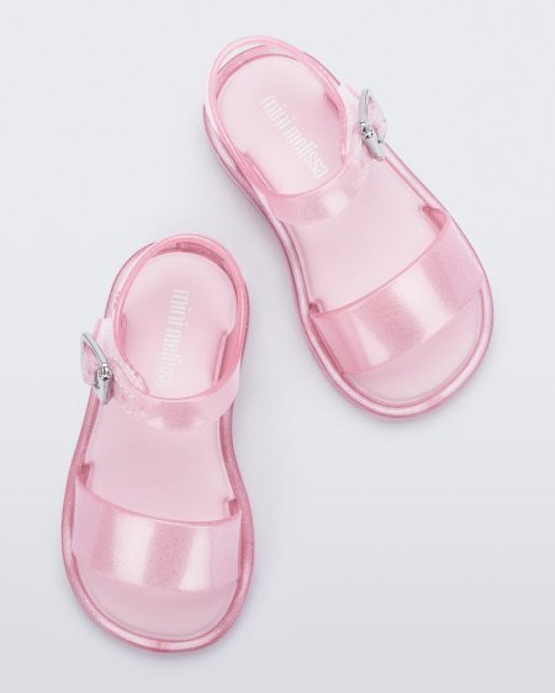 Mini Melissa Mar Sandal Sandalet Bebek Pembe Türkiye | 78614PWOM