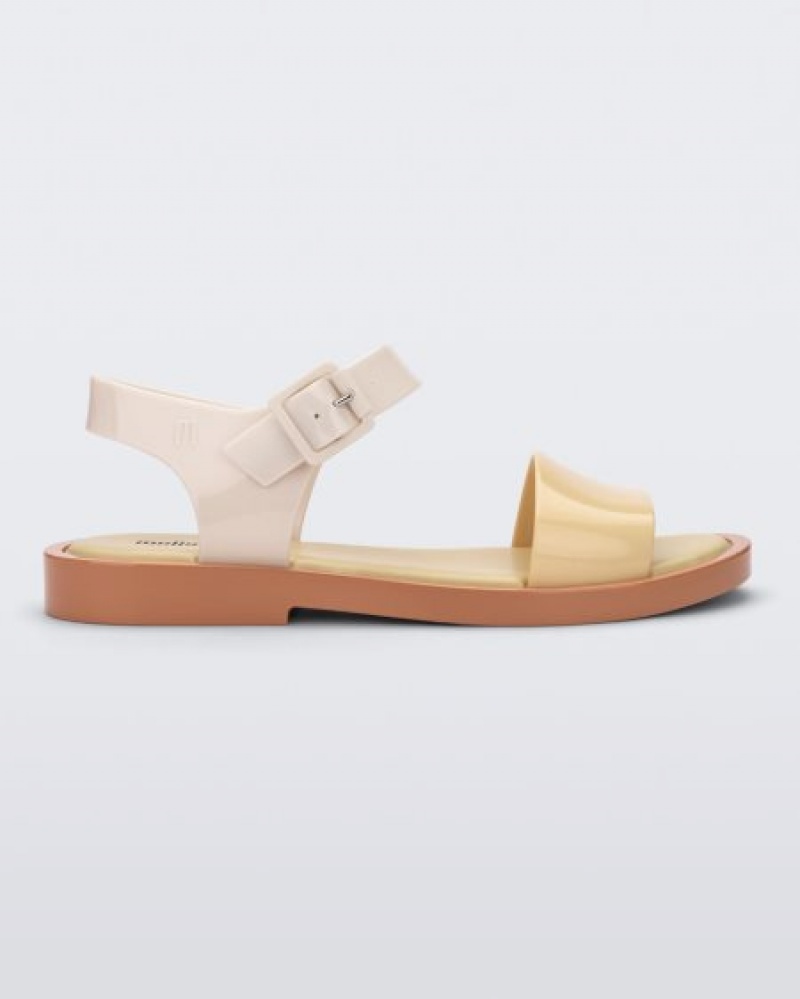 Melissa Mar Sandal Sandalet Kadın Beige/Yellow Türkiye | 35182HDGX