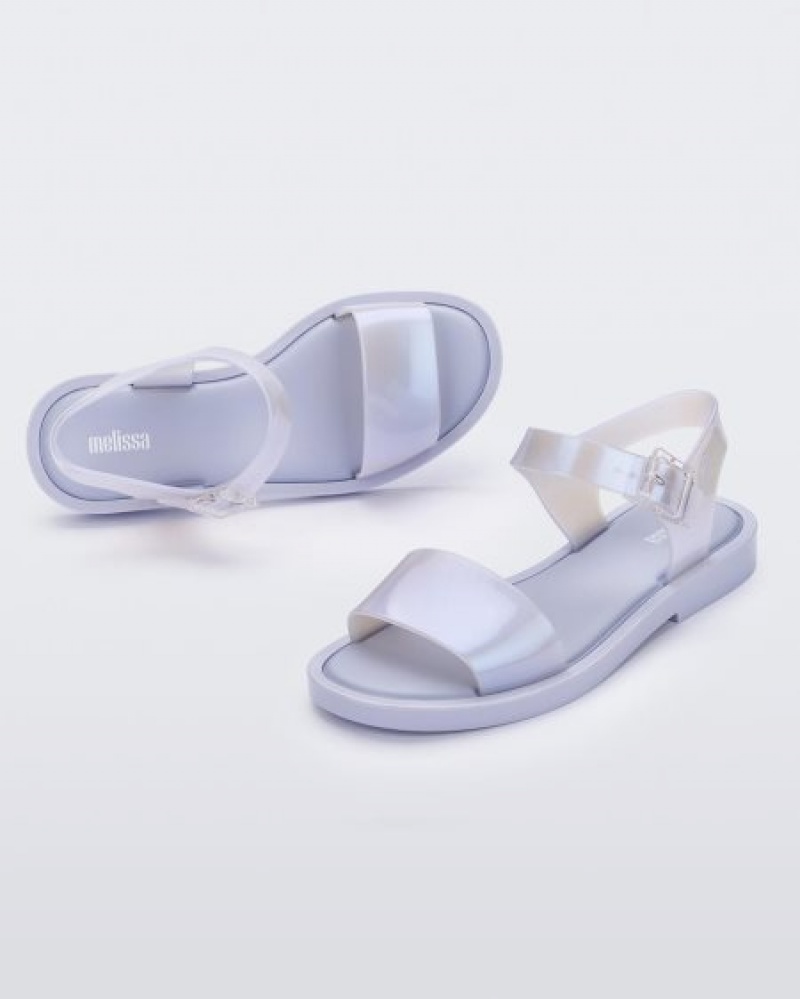 Melissa Mar Sandal Sandalet Kadın Lilack/Blue Pearl Türkiye | 21504SLRN