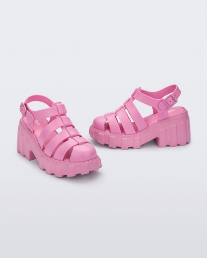 Melissa Megan Platforms Kadın Pembe Türkiye | 23950SCXP