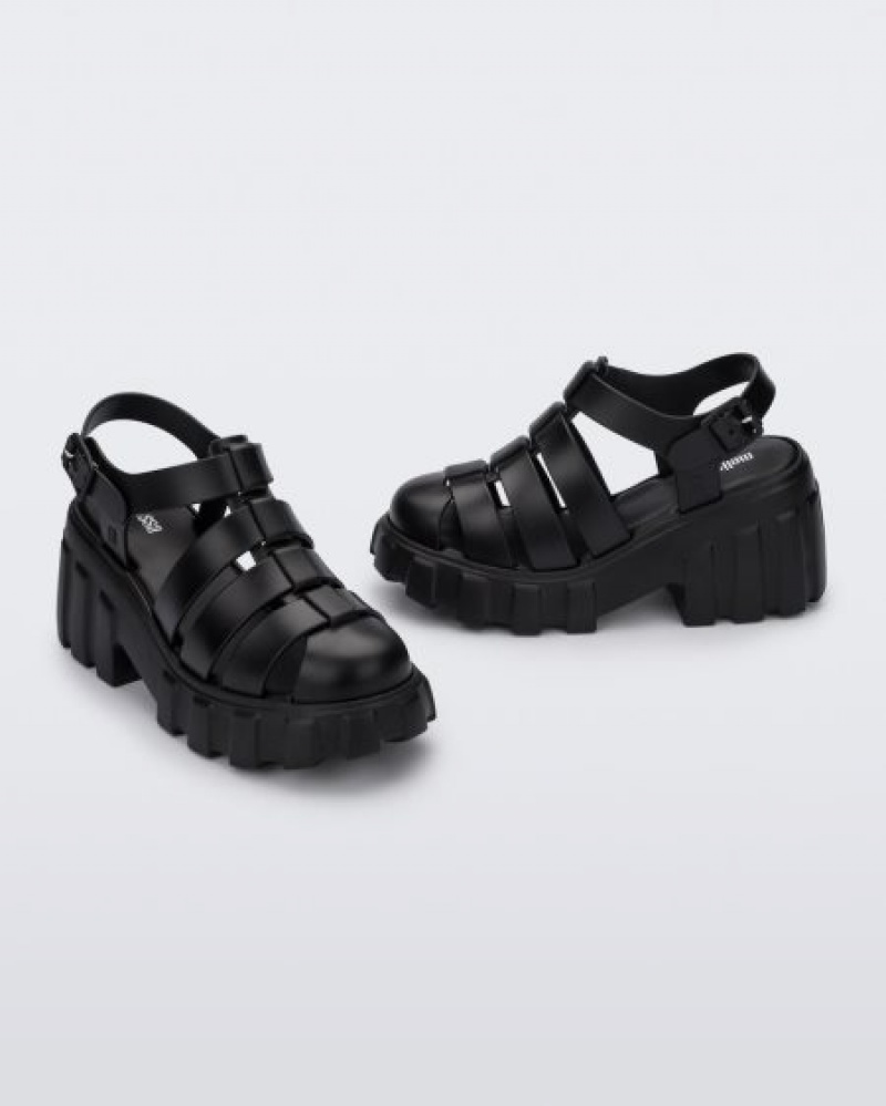 Melissa Megan Platforms Kadın Siyah Türkiye | 09673CSVM