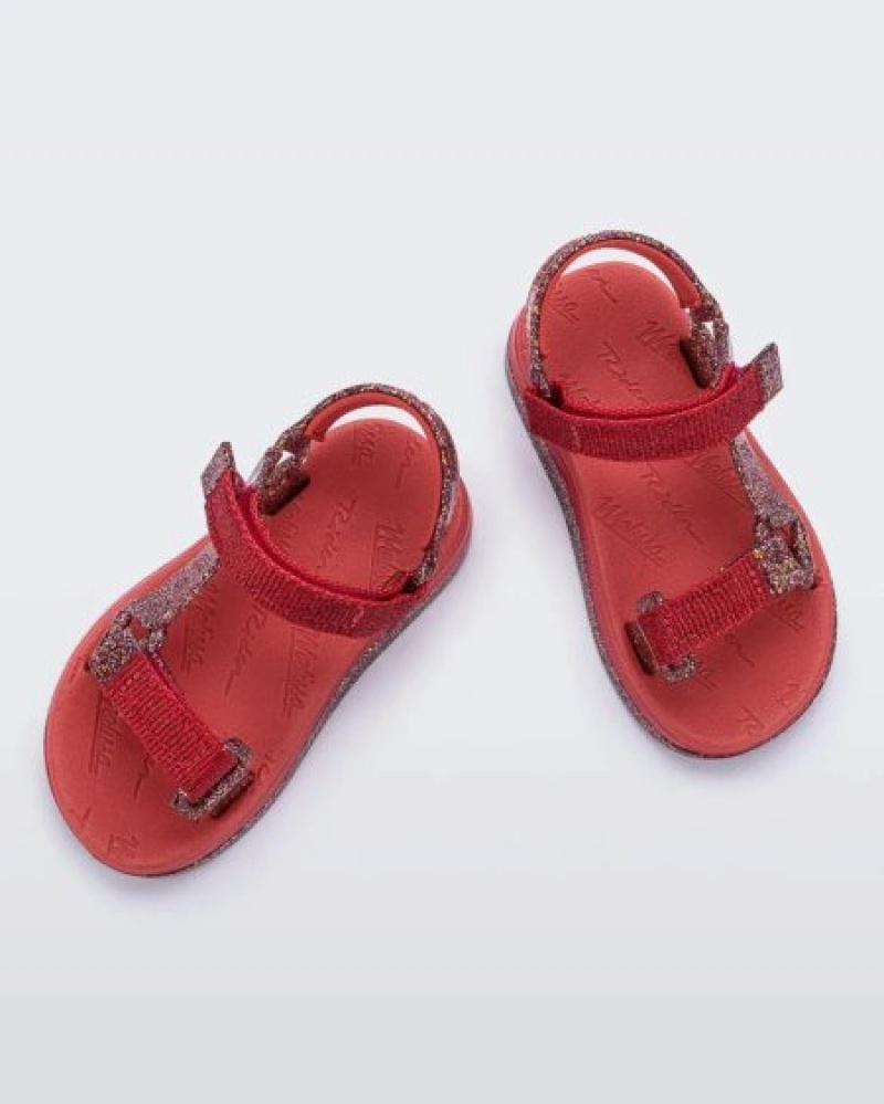 Mini Melissa Papete Sandalet Bebek Kırmızı Türkiye | 05182BMAI