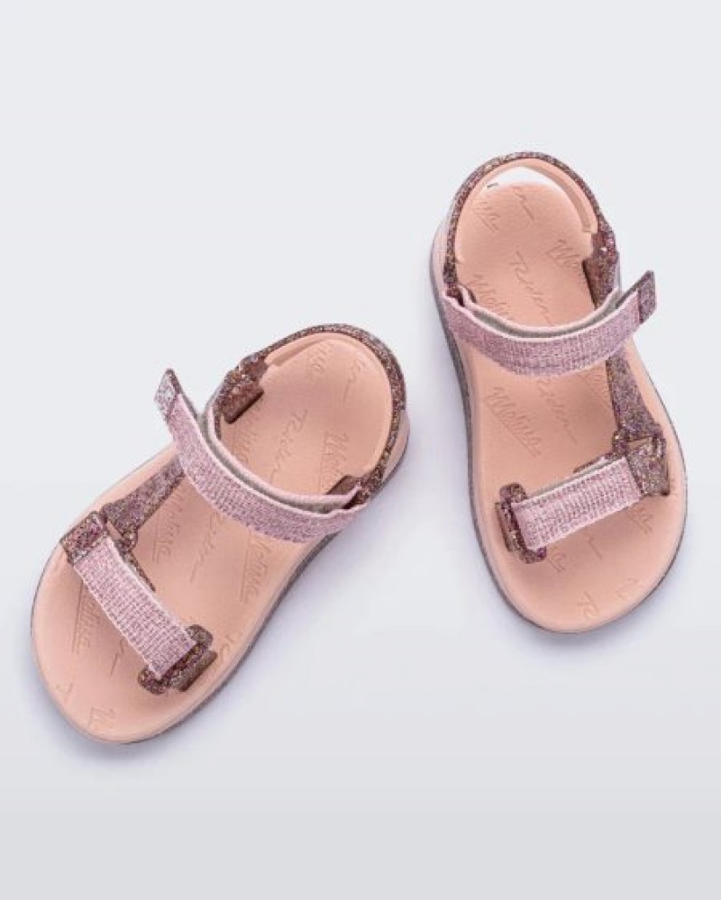 Mini Melissa Papete Sandalet Bebek Pembe Türkiye | 48976KCEA