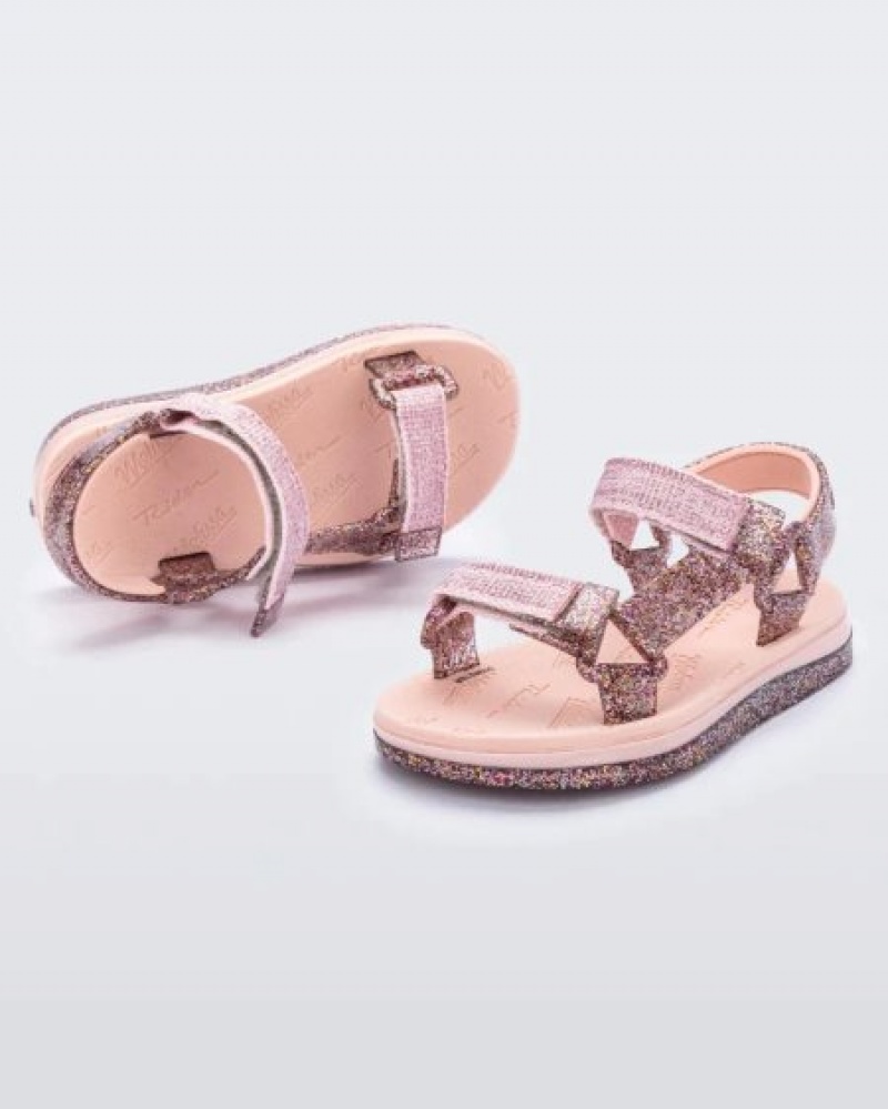 Mini Melissa Papete Sandalet Bebek Pembe Türkiye | 48976KCEA