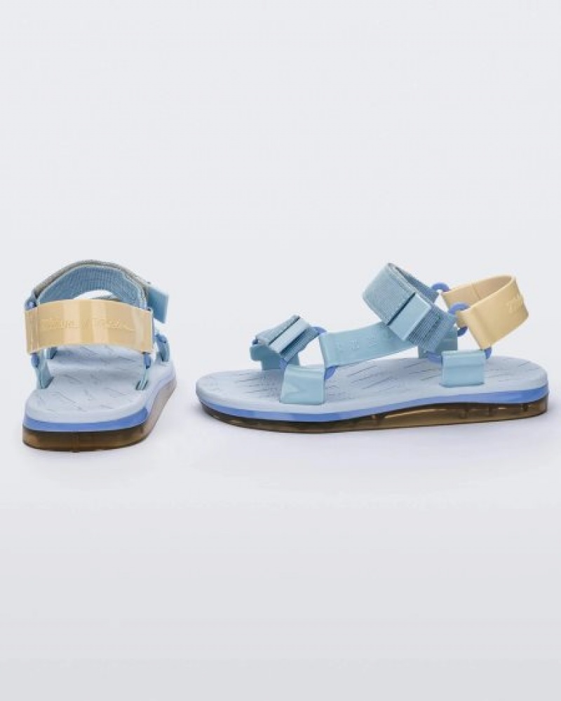 Melissa Papete Sandalet Kadın Blue/Yellow Türkiye | 76531SLXN