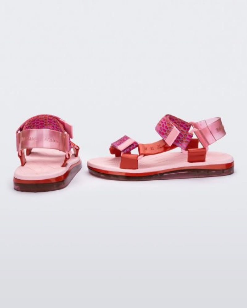 Melissa Papete Sandalet Kadın Red/Pink Türkiye | 69784TWVJ