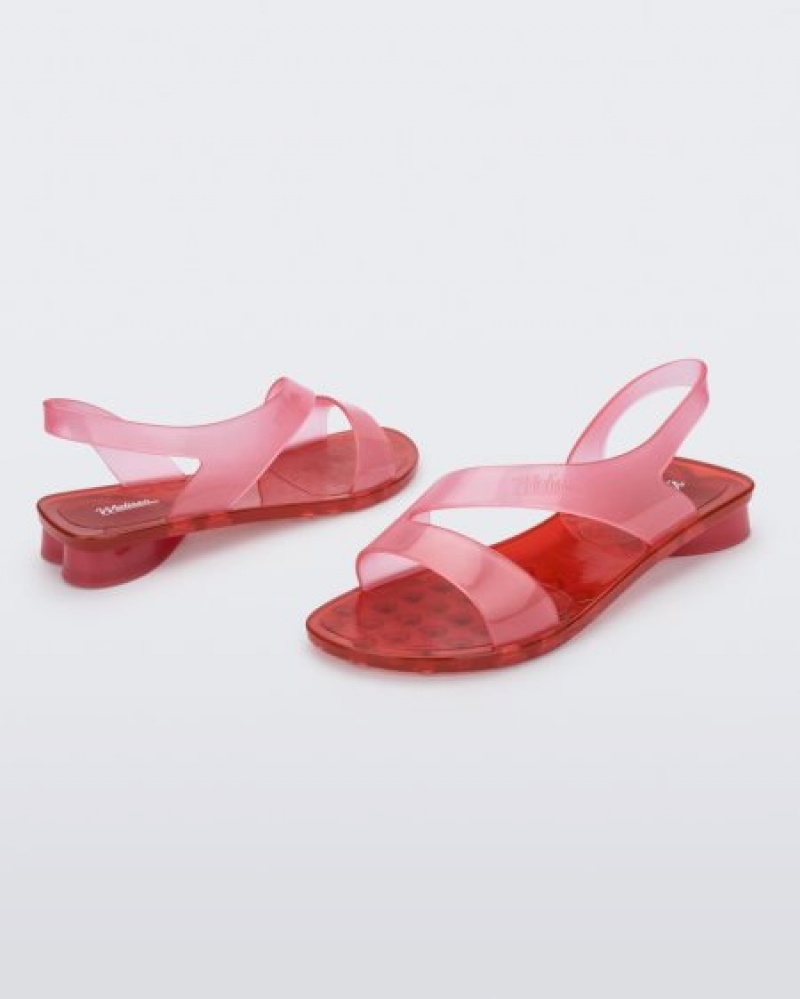 Melissa Paris Sandalet Kadın Pink/Red Türkiye | 41590ANRQ