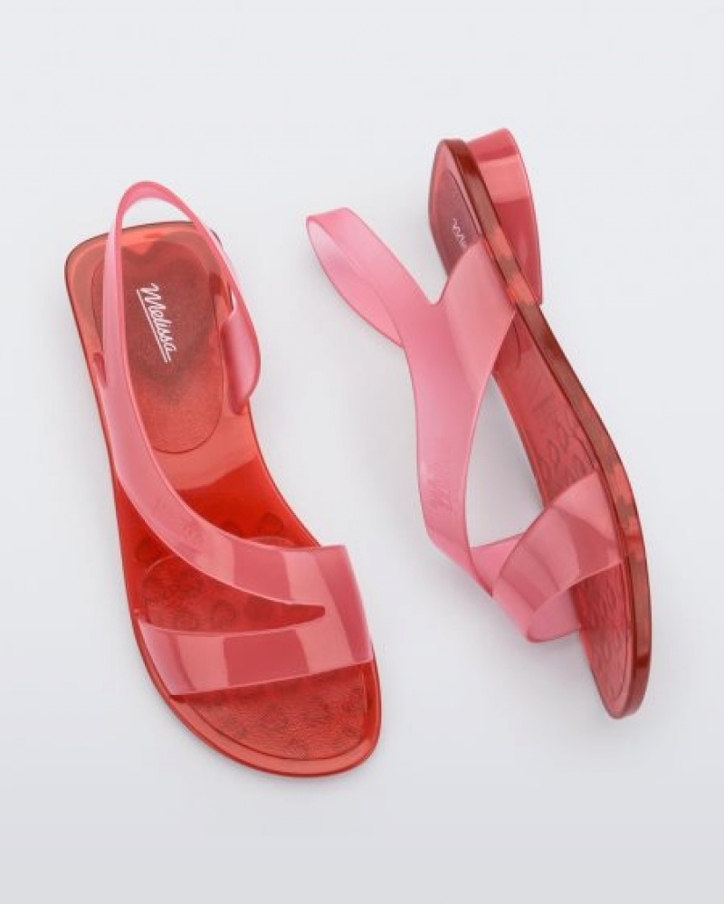 Melissa Paris Sandalet Kadın Pink/Red Türkiye | 41590ANRQ