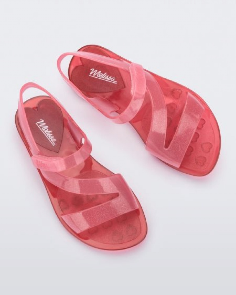 Mini Melissa Paris Sandalet Çocuk Pink/Red Türkiye | 49087OAVJ