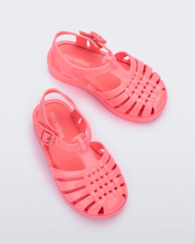 Mini Melissa Possession Sandalet Bebek Açık Pembe Türkiye | 70164IWVZ