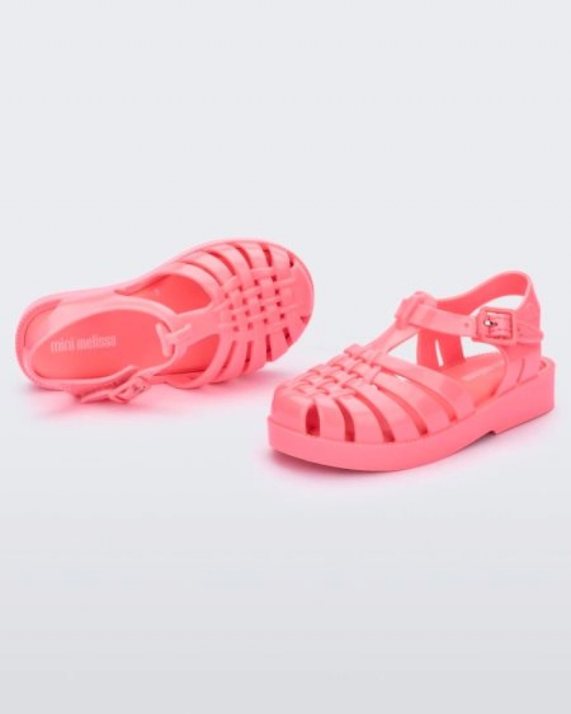 Mini Melissa Possession Sandalet Bebek Açık Pembe Türkiye | 70164IWVZ