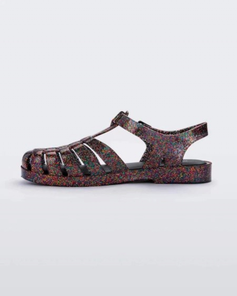 Melissa Possession Sandalet Kadın Mixed Glitter Glass Türkiye | 69283FGLY