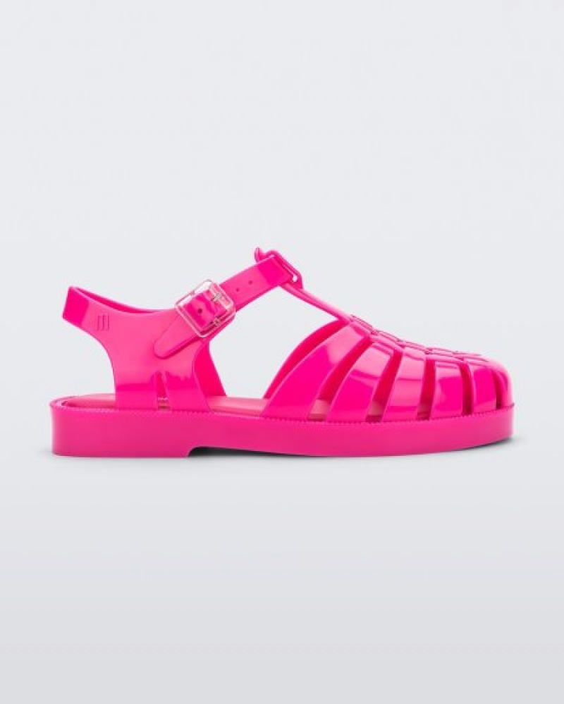 Mini Melissa Possession Sandalet Çocuk Koyu Pembe Türkiye | 80614RBEZ