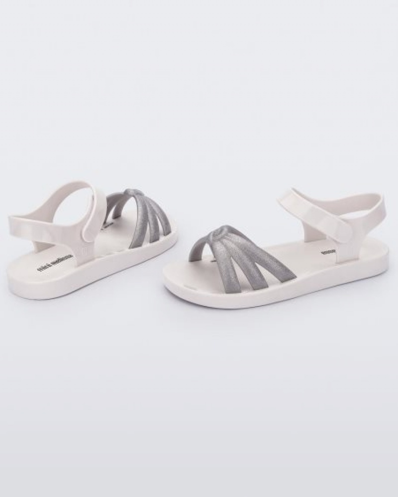 Mini Melissa Precious Sandalet Çocuk Beyaz Türkiye | 80215RBJD