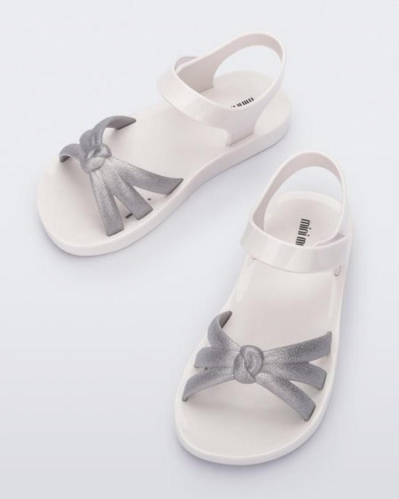 Mini Melissa Precious Sandalet Çocuk Beyaz Türkiye | 80215RBJD