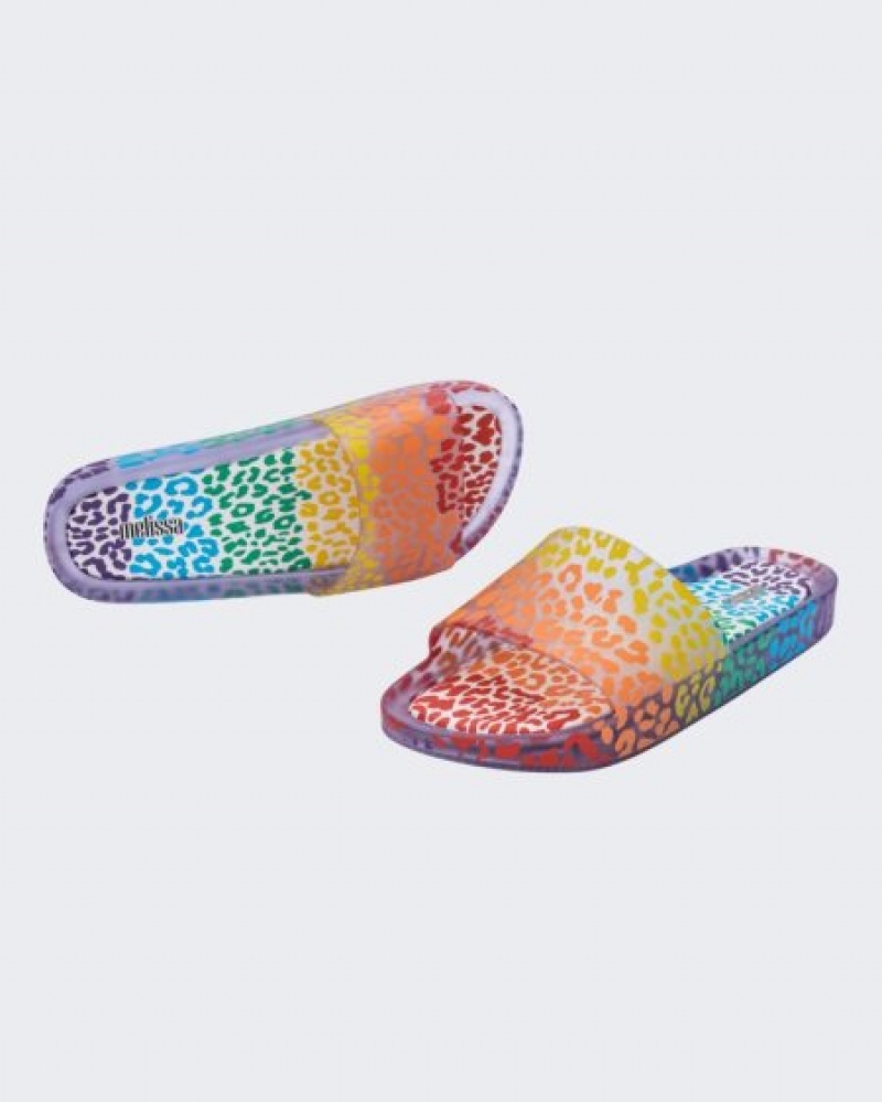 Melissa Rainbow Beach Terlik Kadın Clear/Orange Türkiye | 83615IFGO