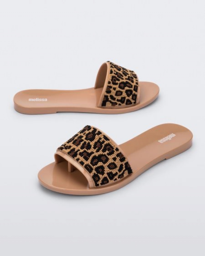 Melissa Savage Terlik Kadın Beige/Black Türkiye | 57813JODW